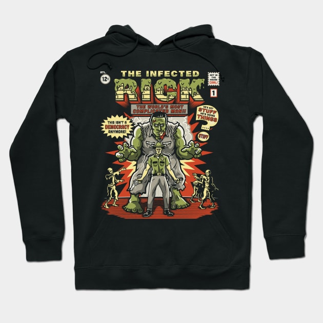 The Infected Rick Hoodie by Punksthetic